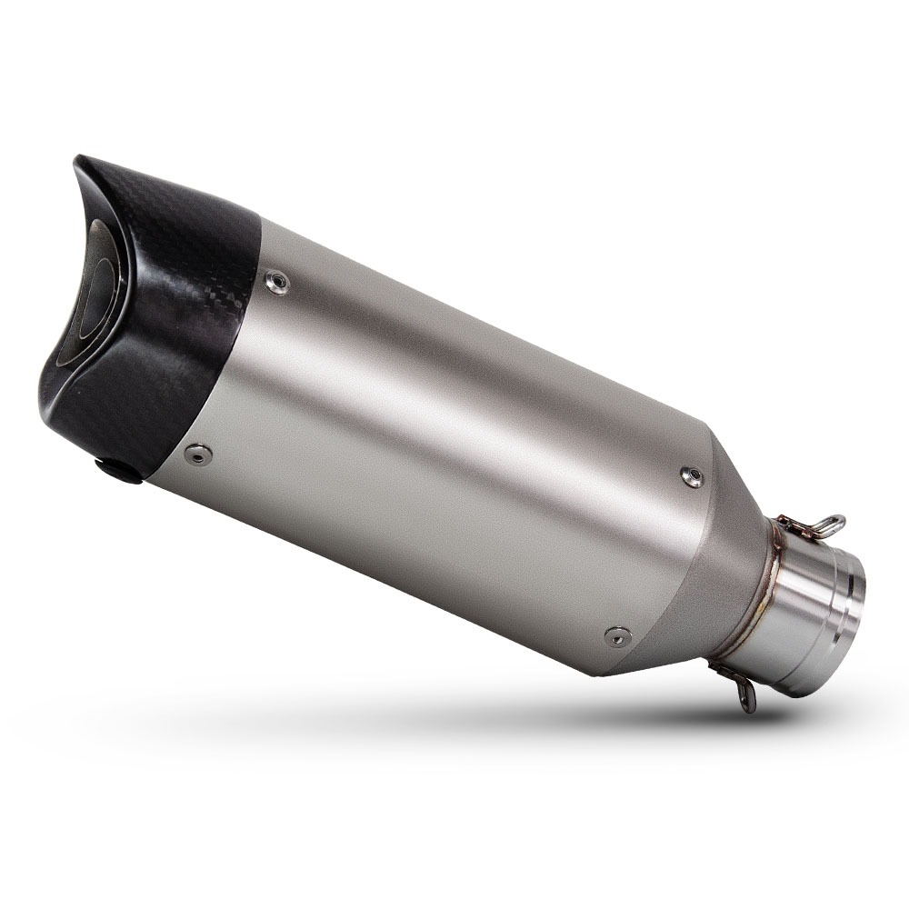 Akrapovic 51MM ชุดท่อไอเสียรถจักรยานยนต์ปลายคาร์บอนสากลพร้อม DB Killer