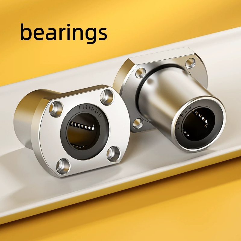 Double Cut Edge Flange Linear Bearing Ball เลื่อน LMH 8 10 12 13 16 20 25 30 35 40UU
