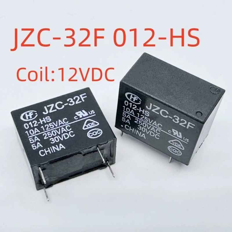 รีเลย์ JZC-32F 009 012-HS 5A 4 Pins