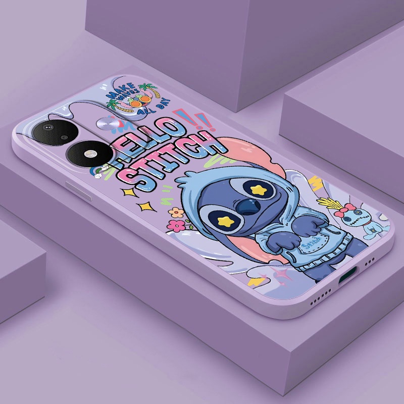 เคสสําหรับRedmi Note17 Pro Max Note 17 5GกรณีStitch Matte Soft Caseน่ารักยืดหยุ่นฝาครอบน่ารักการ์ตูนปลอก