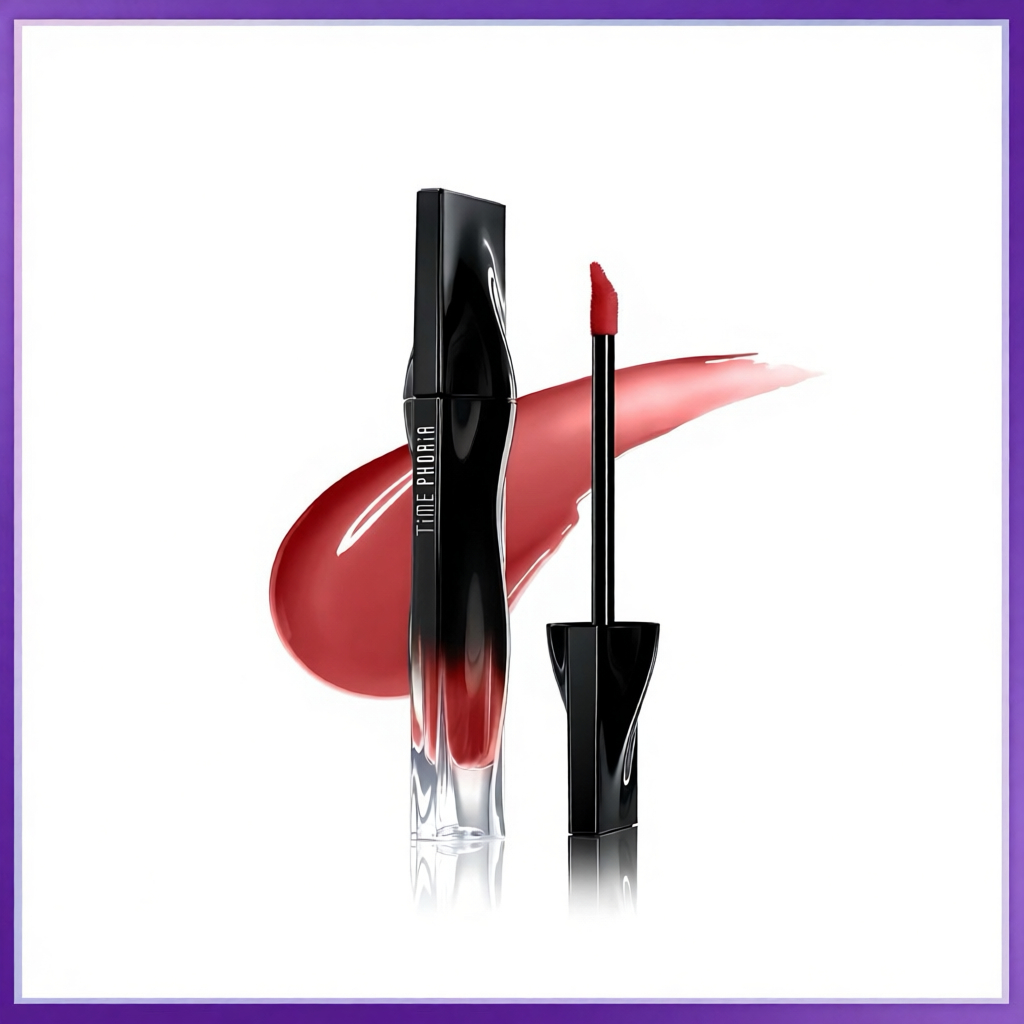TimePhoria 2in1 Lip Stain & Liquid Blush Stellar Dust Pandora Cheek Long Lasting Waterproof Tint