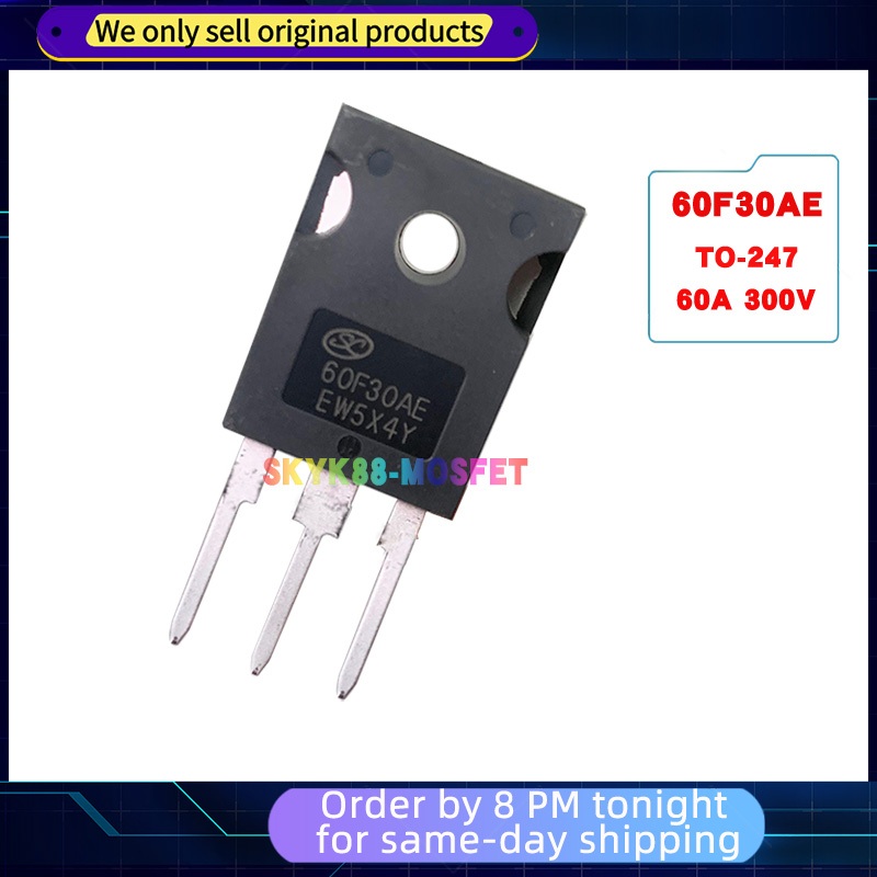 60F30AE ทรานซิสเตอร์ดั้งเดิม SFR60F30AEPS TO-247 300V 60A ไดโอดเรียงกระแส