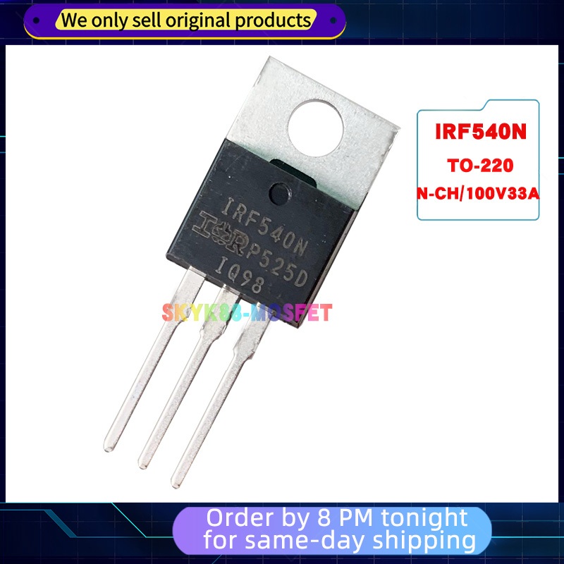 IRF540N ทรานซิสเตอร์ MOSFET ดั้งเดิม IRF540NPBFTO-220 100V/33A ใหม่เอี่ยม