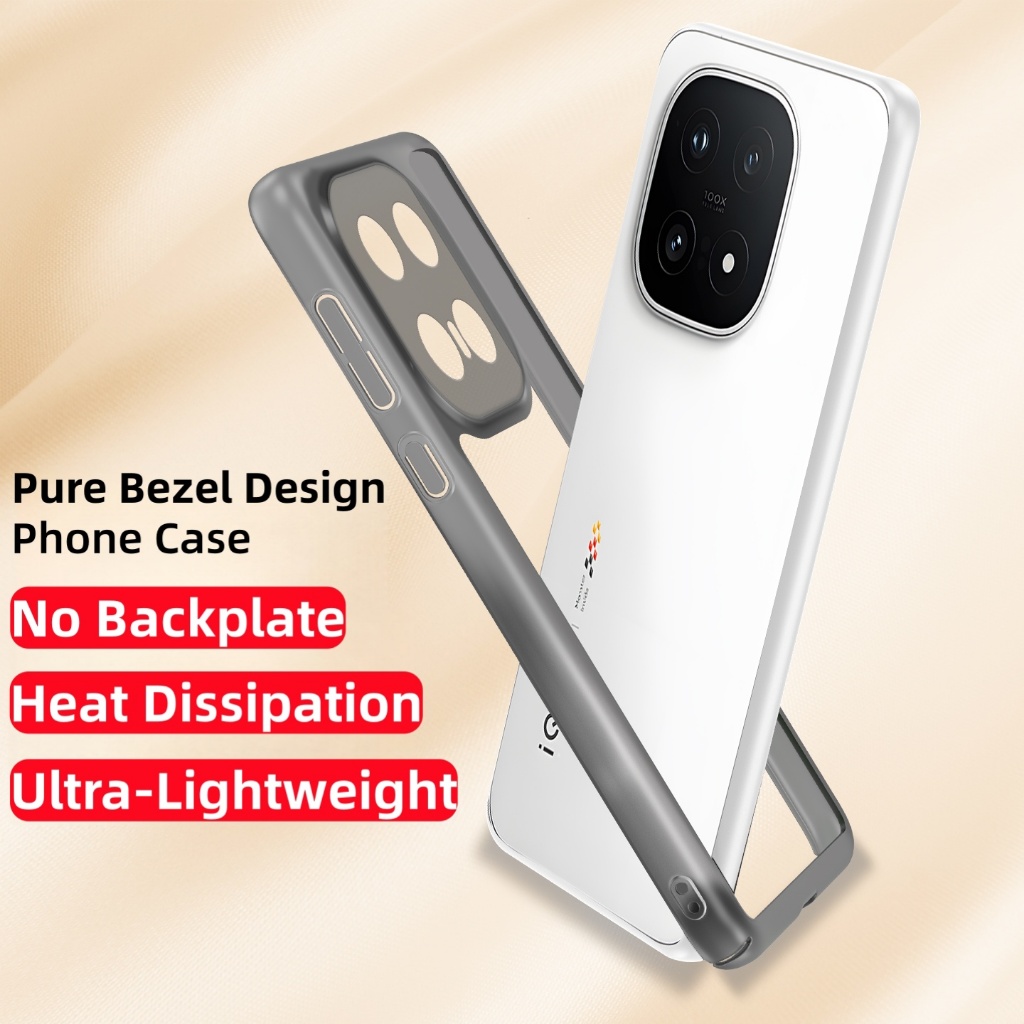 ปลอกสําหรับ vivo iQOO 15 iQOO15 iQ0015 เคสโทรศัพท์ Backplate-less Superior การกระจายความร้อนฝาครอบกั
