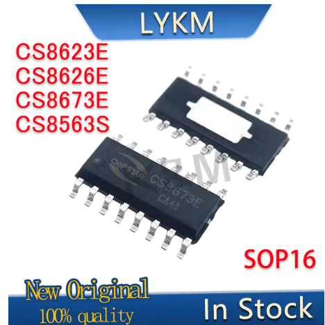 5/PCS ใหม่ CS8623E CS8626E CS8673E CS8563S SOP16 เครื่องขยายเสียงชิปในสต็อก