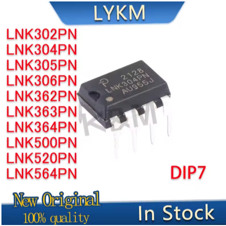 5PCS ใหม่ LNK302PN LNK304PN LNK305PN LNK306PN LNK362PN LNK363PN LNK364PN LNK500PN LNK520PN LNK564PN 