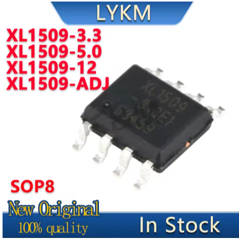 5PCS ใหม่ Original XL1509 XL1509-3.3 XL1509-5.0 XL1509-12 XL1509-ADJ SOP8 ชิปในสต็อก