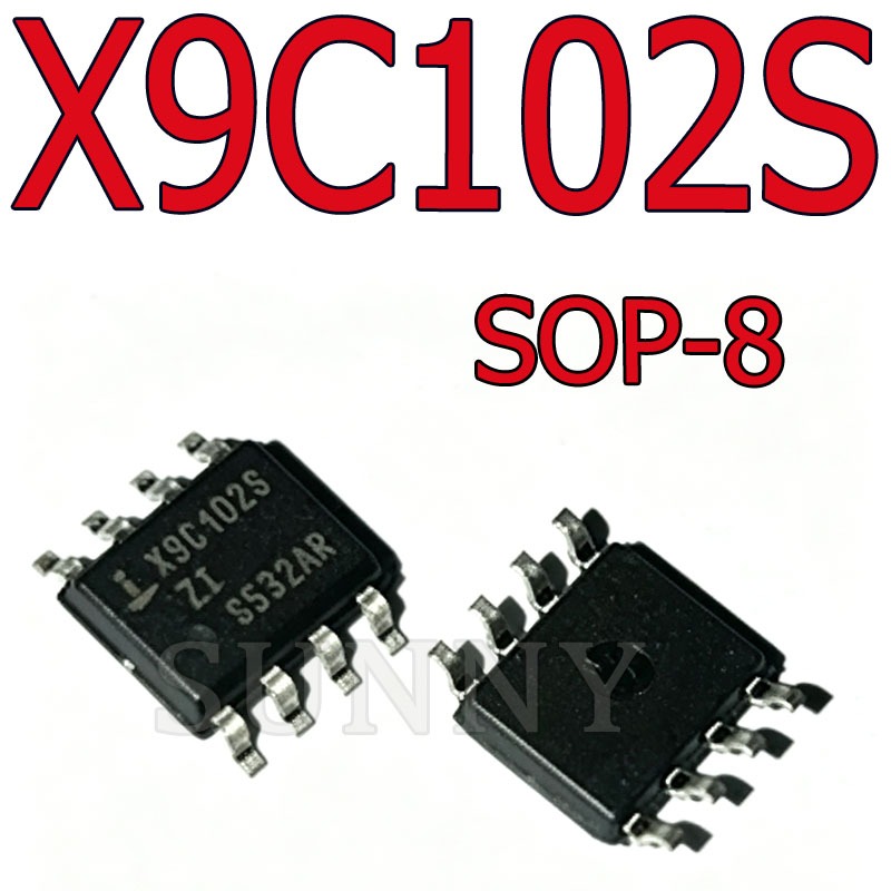 1PCS X9312TS X9C103S X9C103SIZ X9C104S X9C102S Digital Potentiometer SOP-8