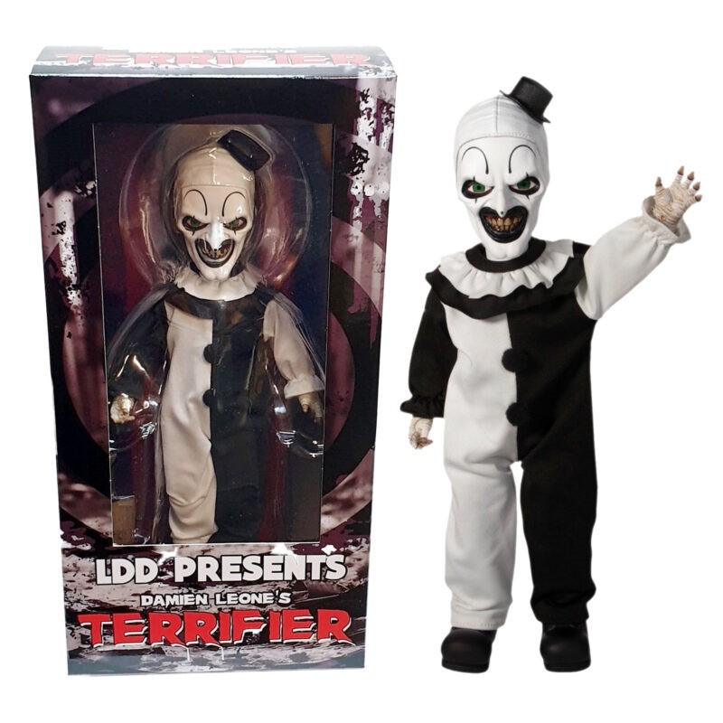 MEZCO 91017 Ant 33cm Living Dead Man Doll Series LDD Broken Soul Clown Art RM314