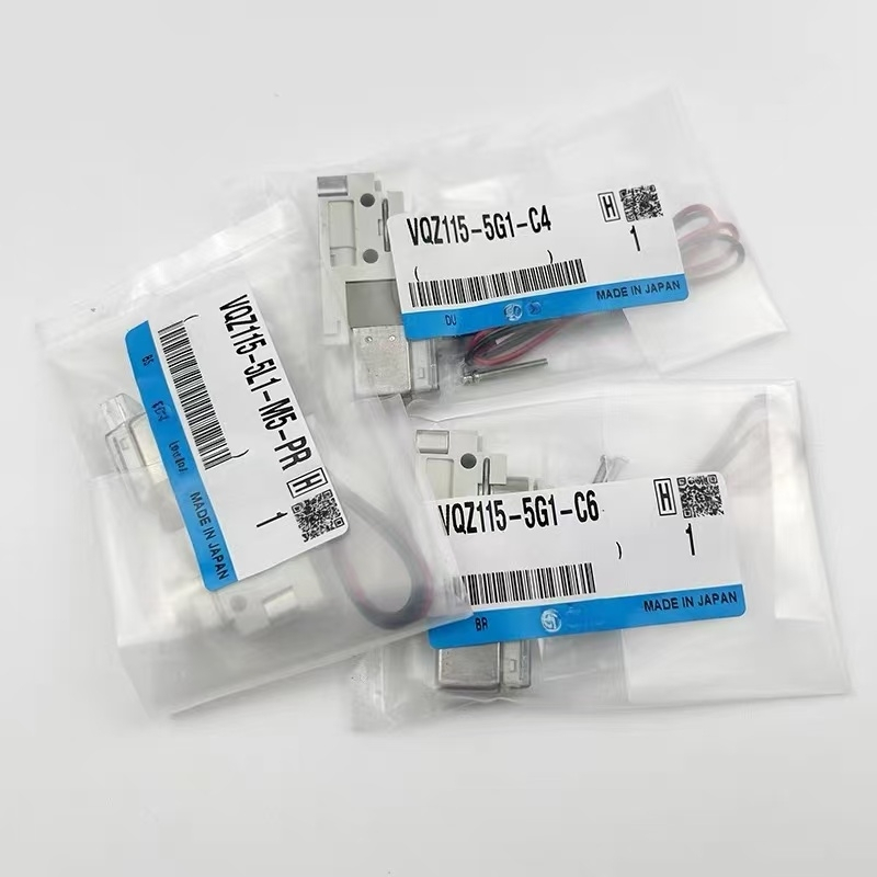VQZ115-5G1-C6 5M1 5L1-C4-PR โซลินอยด์วาล์ว SMC