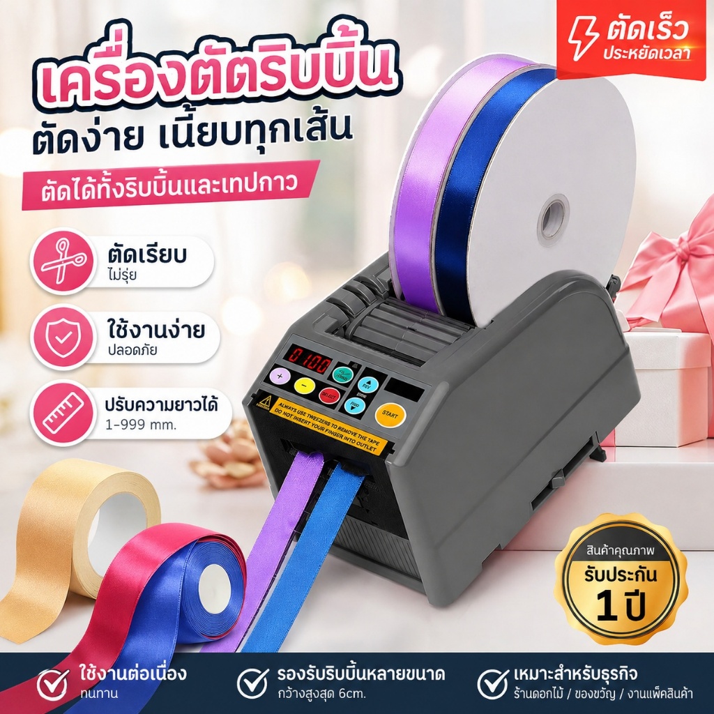 COD ZCUT-9 อัตโนมัติเต็มรูปแบบ เครื่องตัดเทป คุณภาพสูง