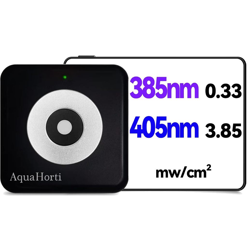 AH-NUV UV Light Meter, 385nm 405nm UV Irradiance Meter สําหรับเรซิ่น 3D เครื่องพิมพ์, UV LED และ Cur
