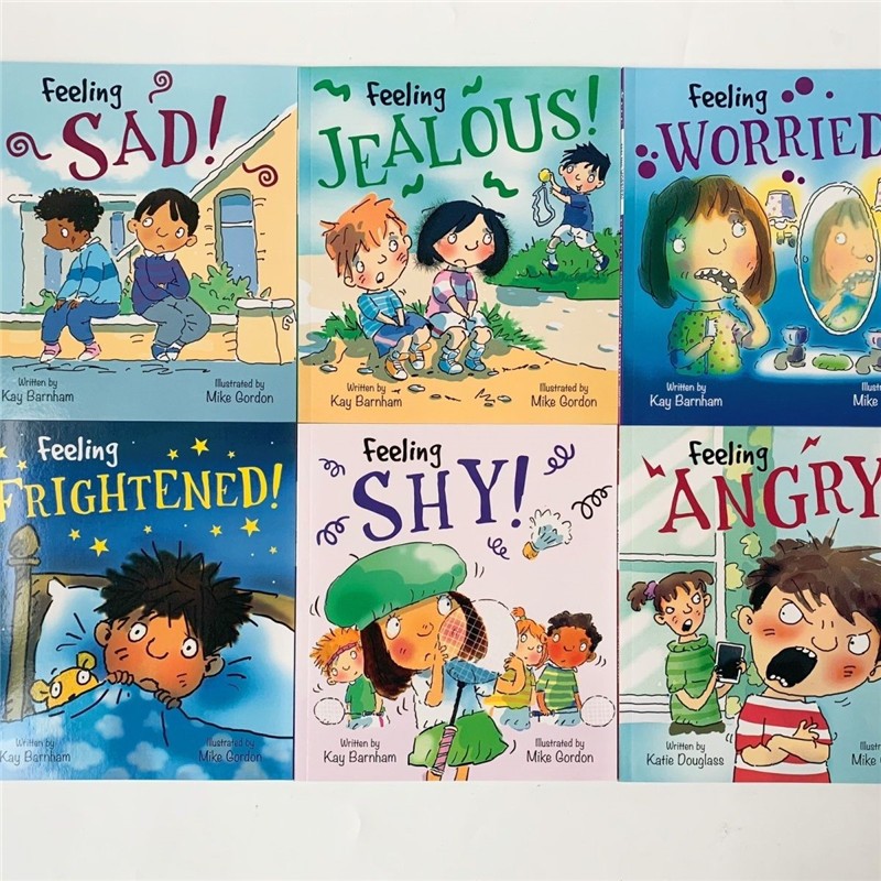 [หนังสือตรัสรู้เด็ก ]การจัดการความรู้สึก /feeling FRIGHTENED /feeling ANGRY /feeling SHY /feeling SA