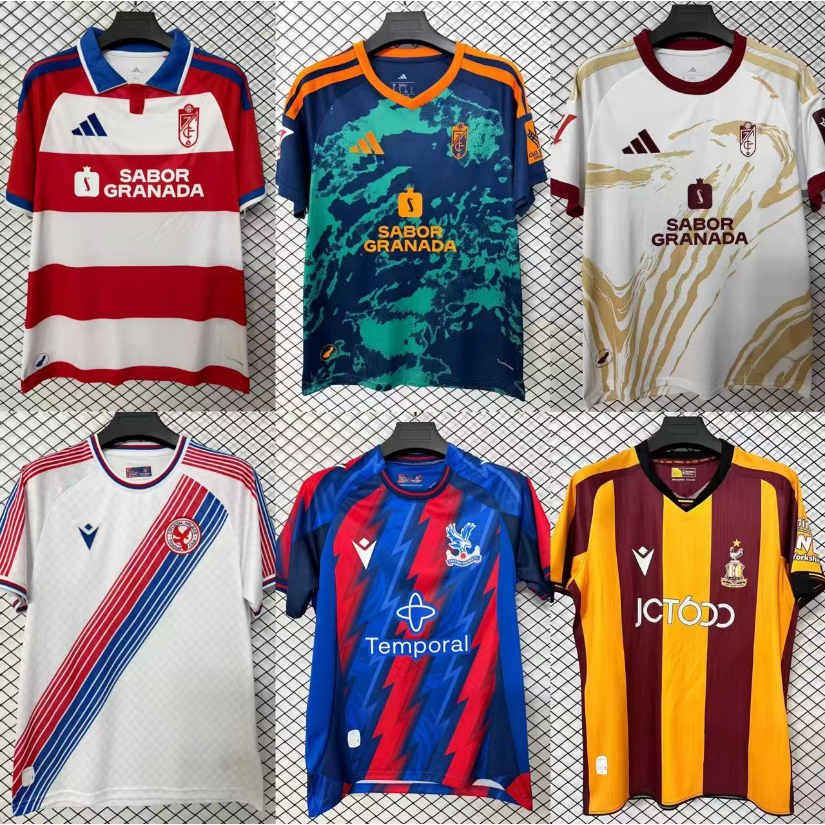 2026-27 Bradford & Granada & Crystal Palace Home/Away เสื้อฟุตบอลผู้ชาย S-4XL 1:1