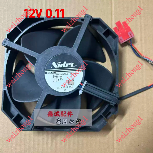 เหมาะสําหรับพัดลมตู้เย็น Z15I12MS3A5-56Z99 12V 0.11A ตู้เย็นพัดลมระบายความร้อนในตัว