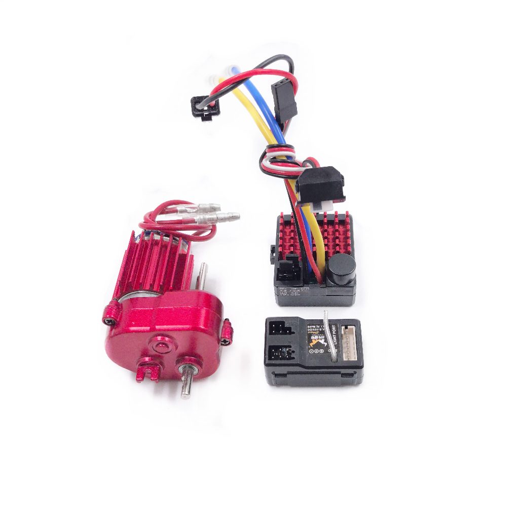 Mn300 mn82 mn82s mn78 ความเร็วสูง 370 มอเตอร์โลหะเต็มรูปแบบเกียร์ 60A แปรง ESC combo accessorie ชิ้น