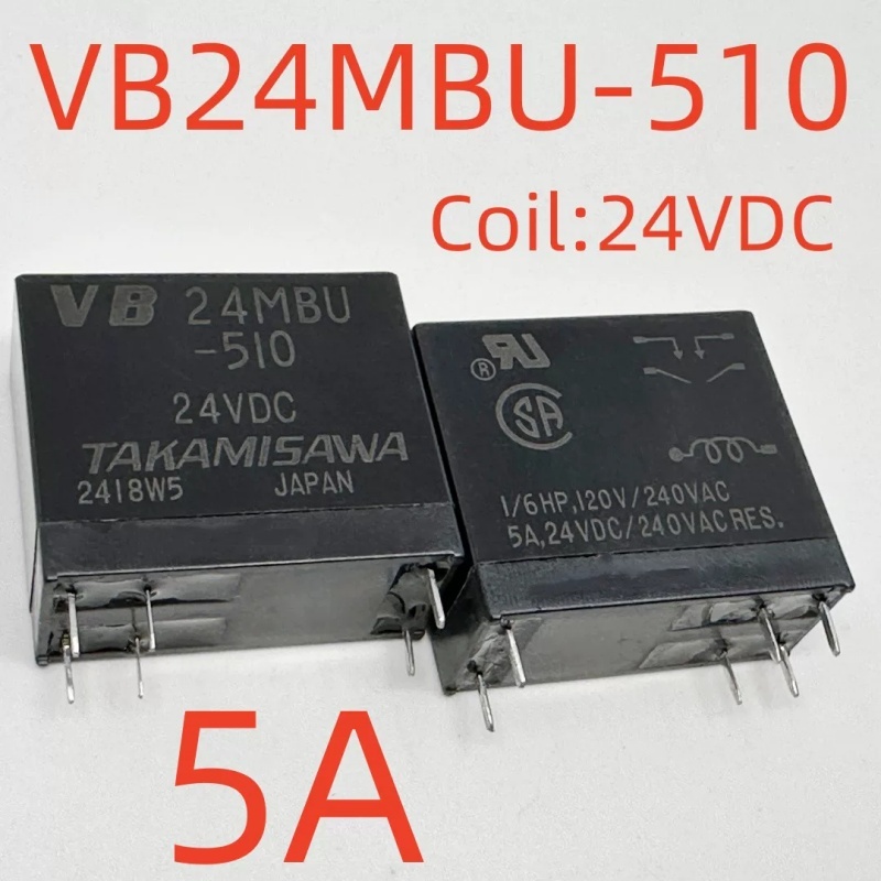 รีเลย์ VB24MBU-510 6 Pins 5A