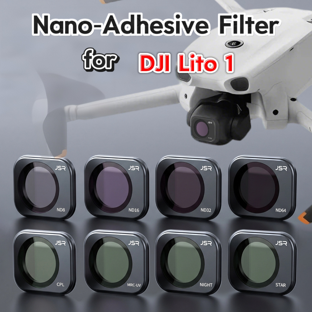 เหมาะสําหรับ DJI Lito1 Filter UV/ND/CPL/Black Soft/Starlight Mirror 【ไม่ที่ใช้งานได้ Lito X1】