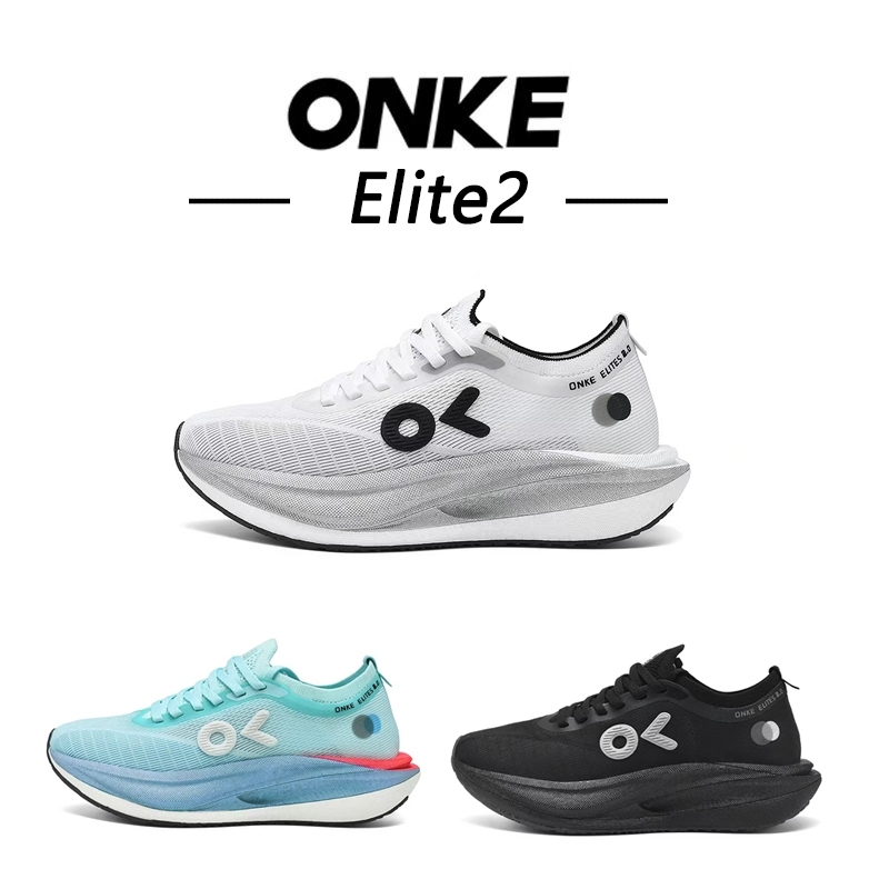 รองเท้าผ้าใบ ONKE Elite2 น้ําหนักเบา ตาข่ายระบายอากาศ พื้นนุ่ม Unisex จัดส่งในพื้นที่จากประเทศไทย มี COD