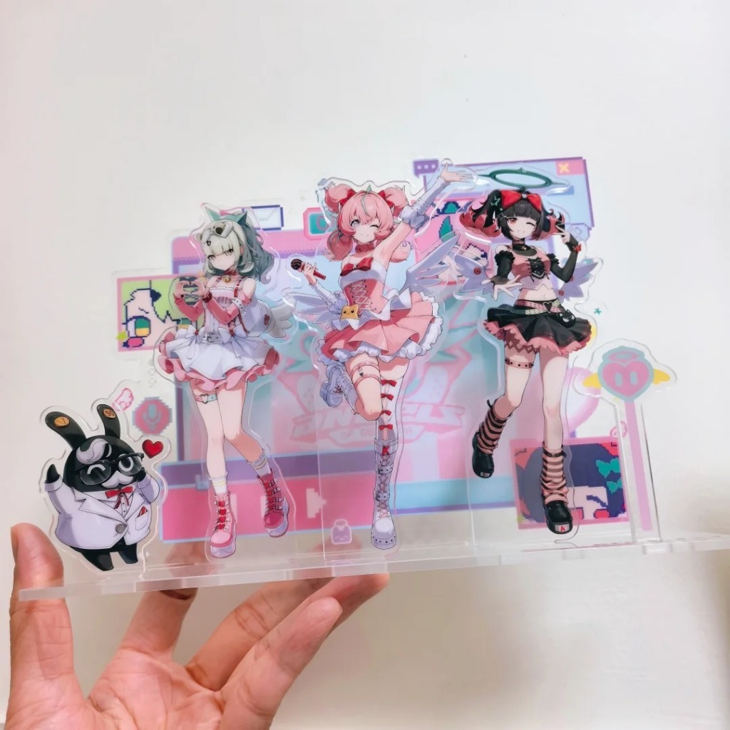 Official Zenless Zone Zero x KFC Collaboration Merch Collection, Sunna Aria Nangong Yu,Standee, Display Stand, กระเป๋า Bangboo & Tote Bag LKZM