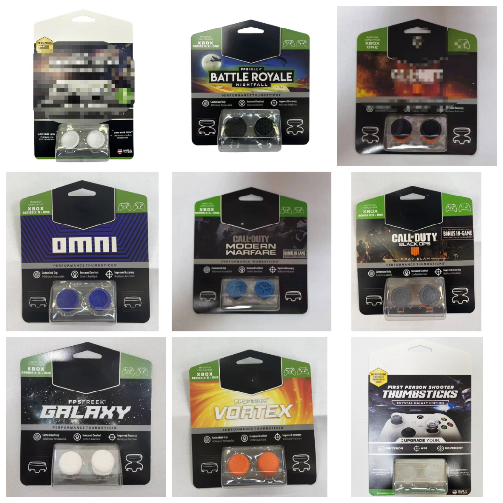 NSLikey 1 ชุด FPS Thumbstick Extender Grip Cap Analog จอยสติ๊ก Thumb Grip Cover ใช้งานร่วมกับ Xbox One Xbox Series XS Controller