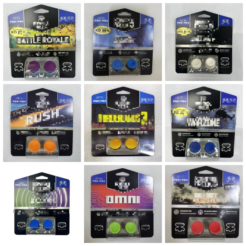 FPS High-Rise Analog Thumbstick Extender Grips จอยสติ๊กป้องกันหมวกใช้งานร่วมกับ PS4 และ PS5 คอนโทรลเลอร์เกมไร้สาย