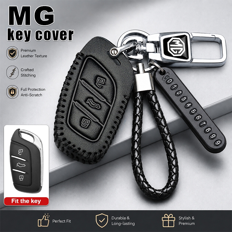 MG 4 MG ZS MG 5 Urban MG HS MG 3 hybrid X MG VS ZS EV MG ES ผ้าคลุมกุญแจรีโมทรถยนต์ MG ฝาครอบป้องกัน