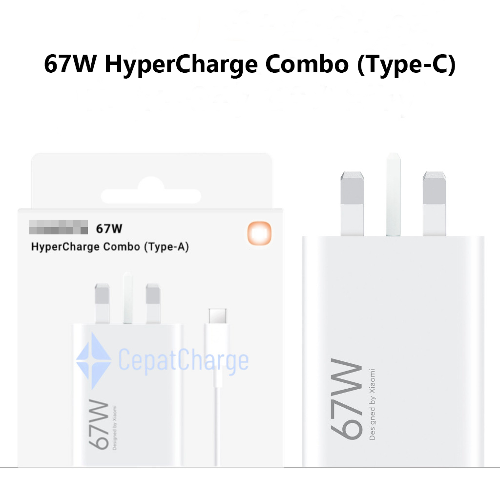 Original 67W Max Mi Turbo charger Fast charging Adapter 6A USB to Type C สายเดิม 67W MAX สําหรับ xia