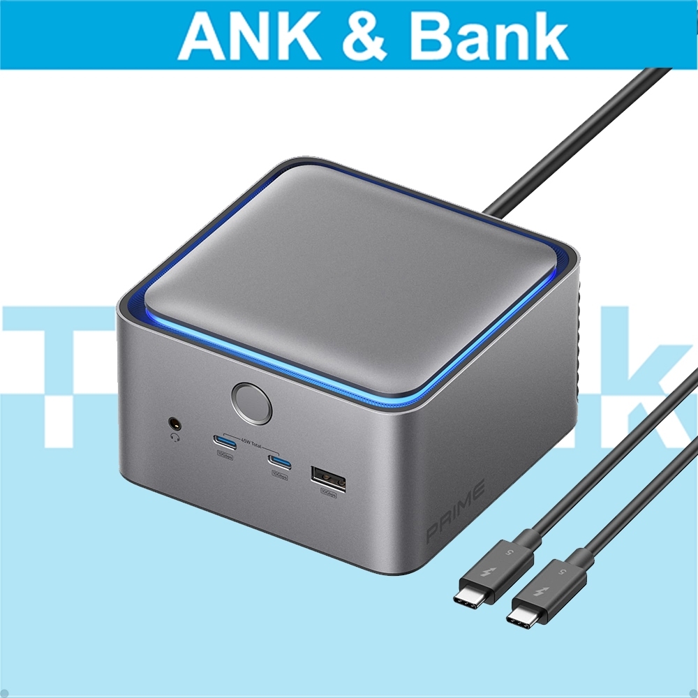 สถานีเชื่อมต่อ Anke Prime 14-in-1 8K Thunderbolt 5 HUB พร้อมการชาร์จที่รวดเร็ว 140W