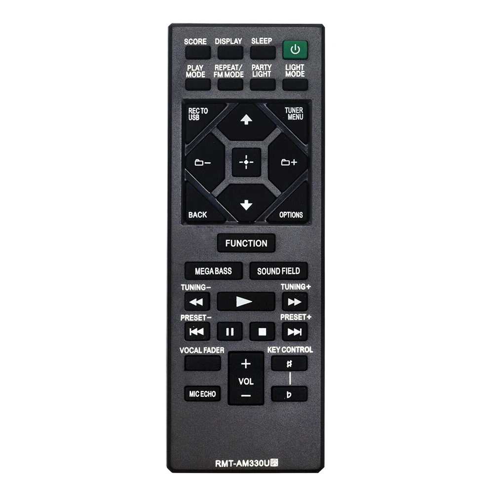 รีโมทคอนโทรลสําหรับ Sony MHC-V02 MHC-V11 MHC-V77W MHC-V90W SA-V90W Home Audio ระบบสเตอริโอ Fernbedie