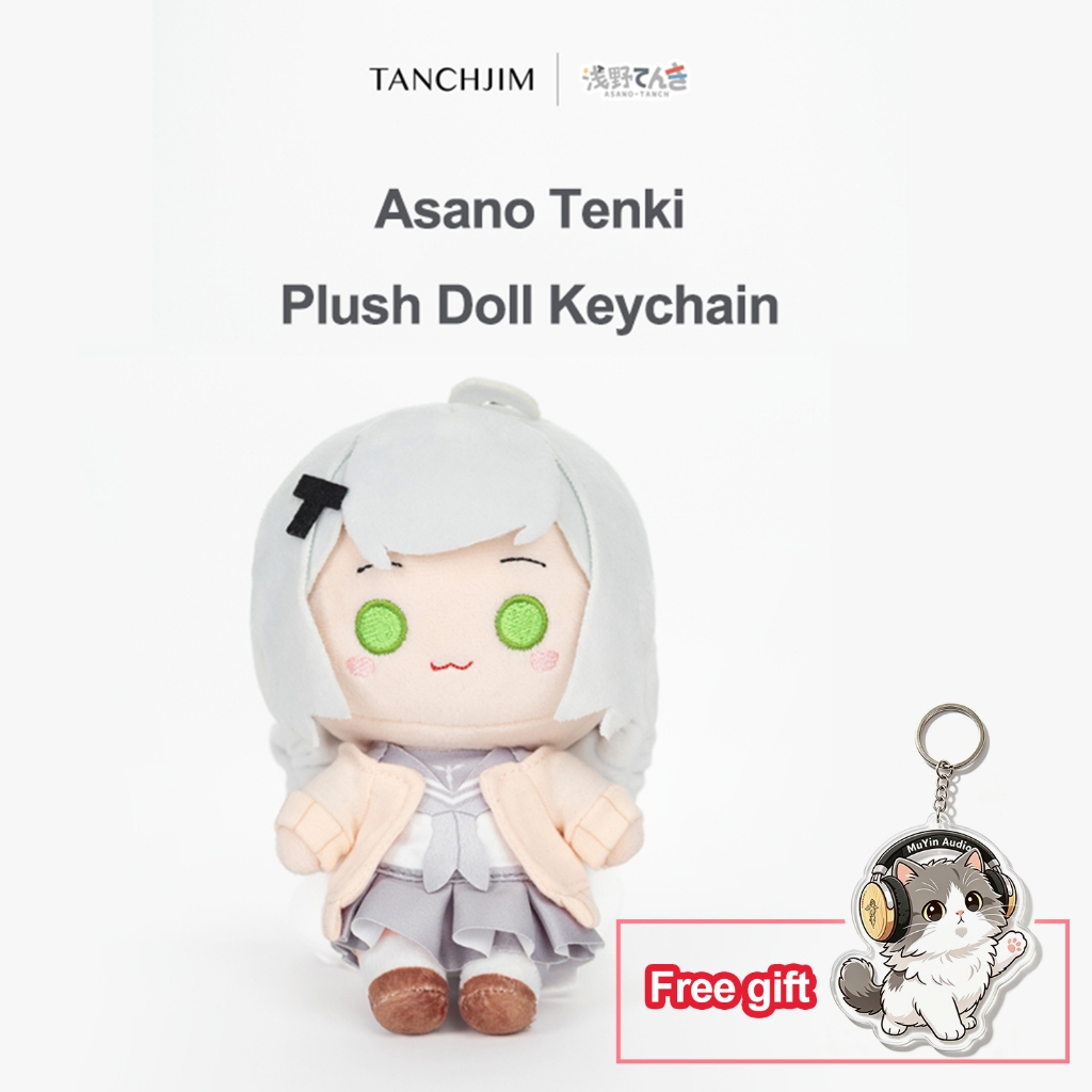 TANCHJIM ตุ๊กตาผ้า Asano Tenki อุปกรณ์เสริมกระเป๋าเป้