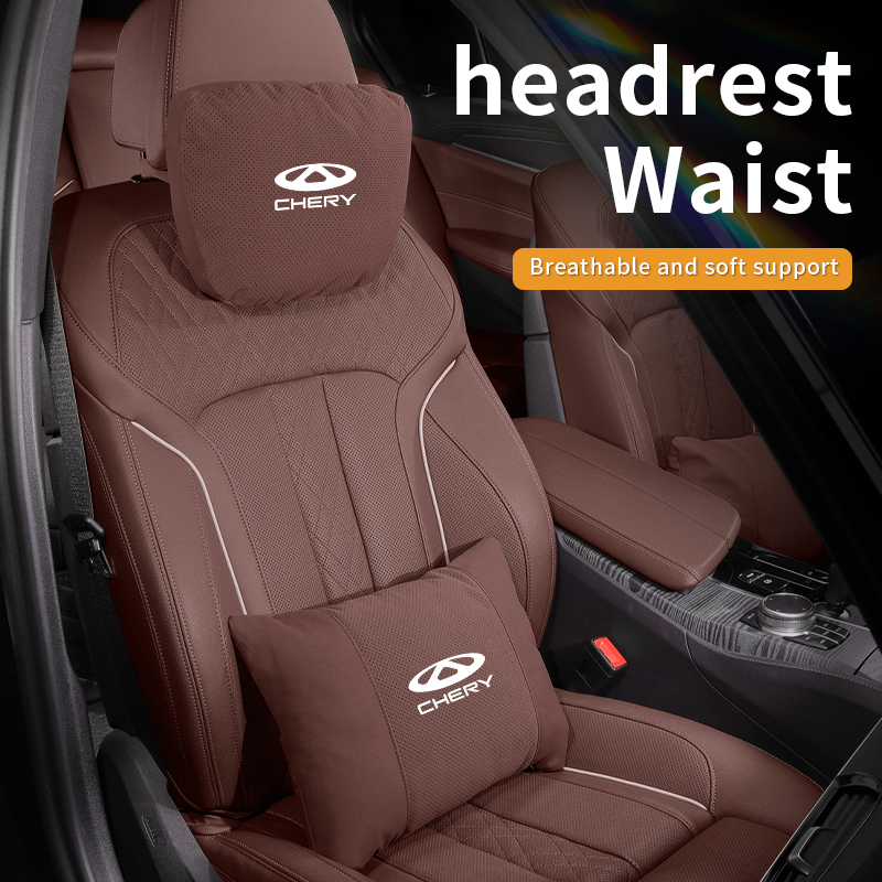 รถ Headrest คอสนับสนุนที่นั่งหมอนเอวสําหรับ chery omoda 5 7 9 S5 C7 O5 E5 C5 EV GT