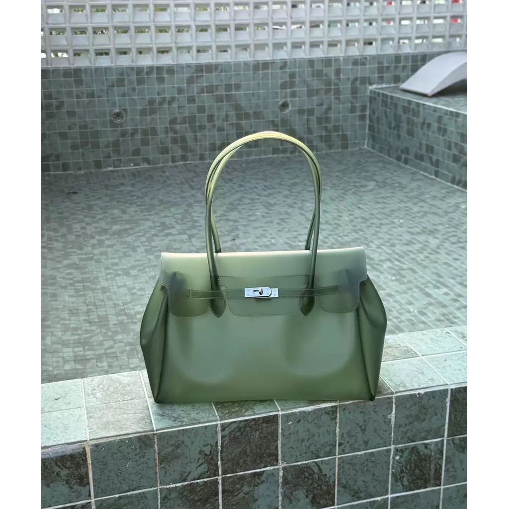 Y2K Jelly Bag 2026 New Transparent TPU Kelly Bag