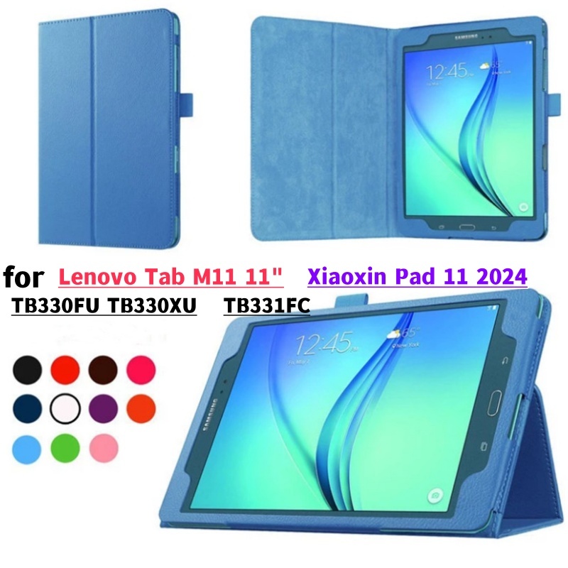 ฝาครอบแท็บเล็ตสําหรับLenovo Tab M11 TB330FU TB330XUแม่เหล็กสําหรับXiaoxin Pad 2024 TB331FC Slimน้ําห