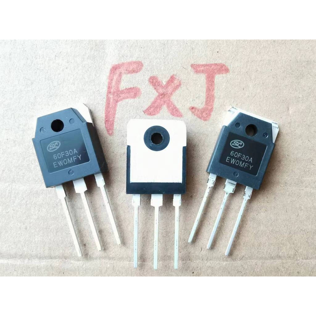 ((5 ชิ้น) SFR60F30APN 60F30A เครื่องเชื่อม Quick Recovery Diode TO-3P 300V60A
