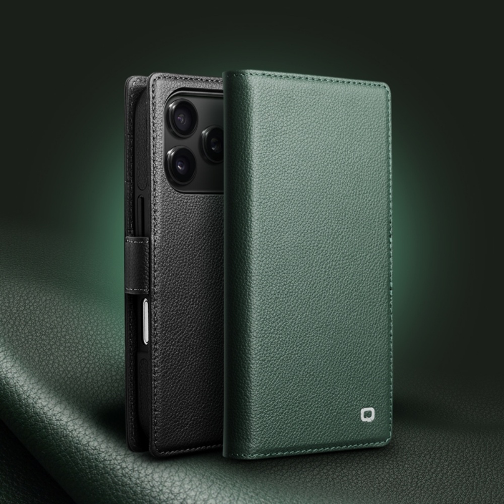 เคสหนังวัว 2-in-1 Magnetic Flip สําหรับ iPhone 18 Pro Max 18 Pro Card Slot Cover