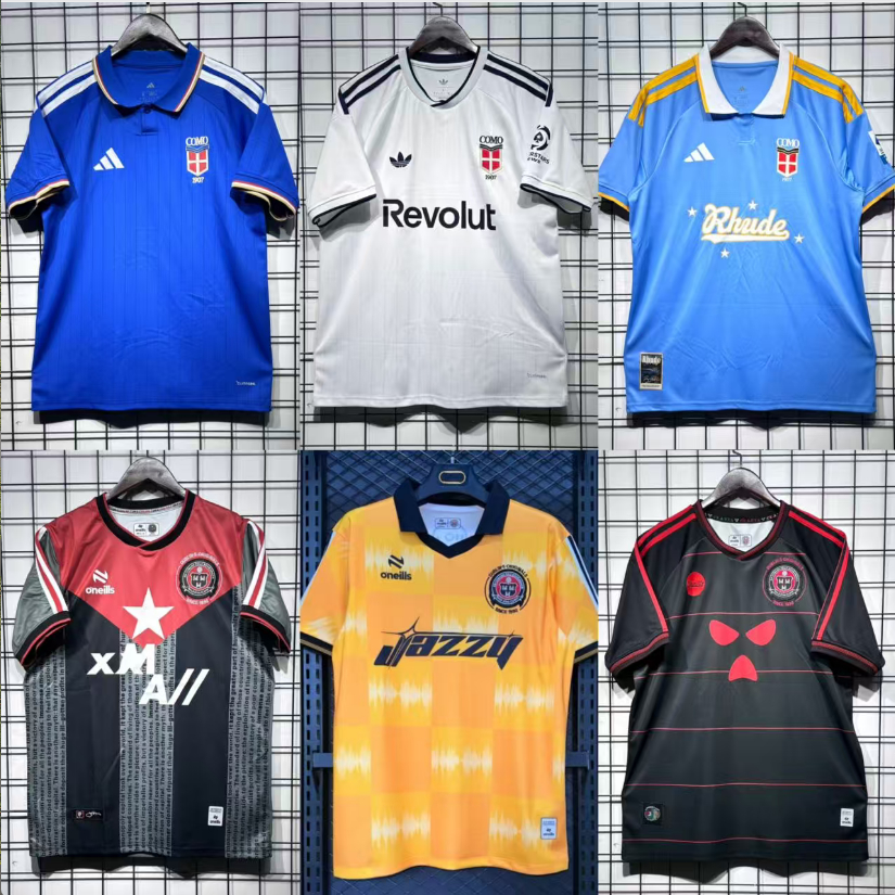 2026-27 COMMO&BOHEMIAN HOME/AWAY เสื้อฟุตบอลผู้ชาย S-4XL 1:1