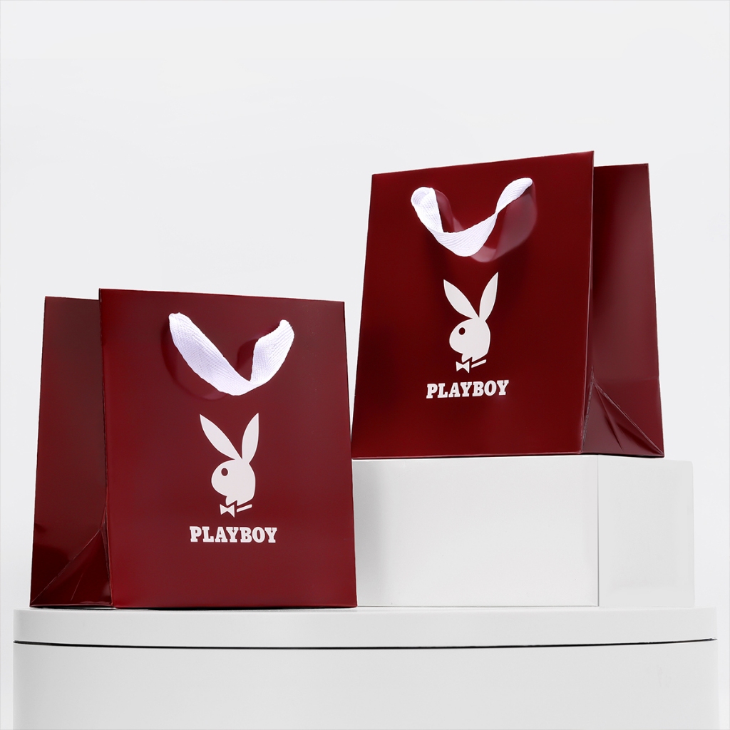 PLAYBOY حقيبة يد — نبيذي — صورة 2