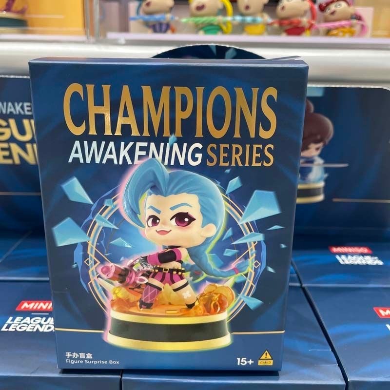 MlNlSO League of Legends CHAMAMPIONS Awakening Series Blind Box ฟิกเกอร์สะสมของแท้