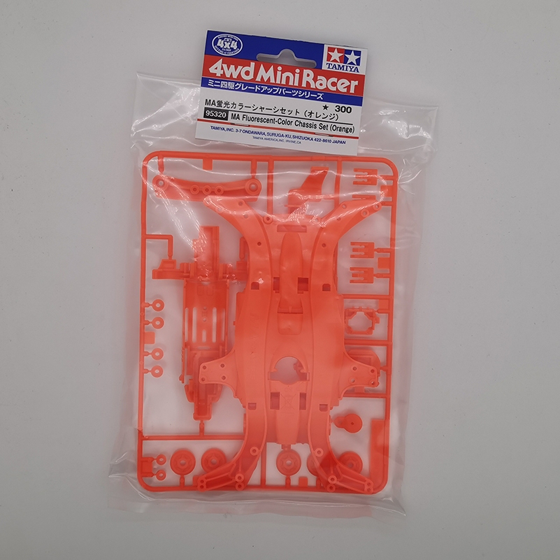 TAMIYA Mini Four-Wheel Drive Modified Accessories Limited Edition Fluorescent Orange MA Chassis 95320