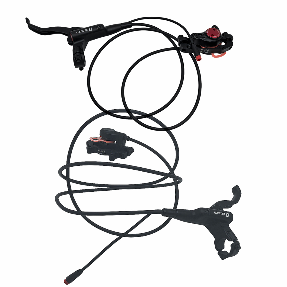 OUXI V8 จักรยานไฟฟ้า ZOOM Power-off เบรกน้ํามันไฮดรอลิกดิสก์เบรก Caliper Lever Kit E-bike อะไหล่ทดแท