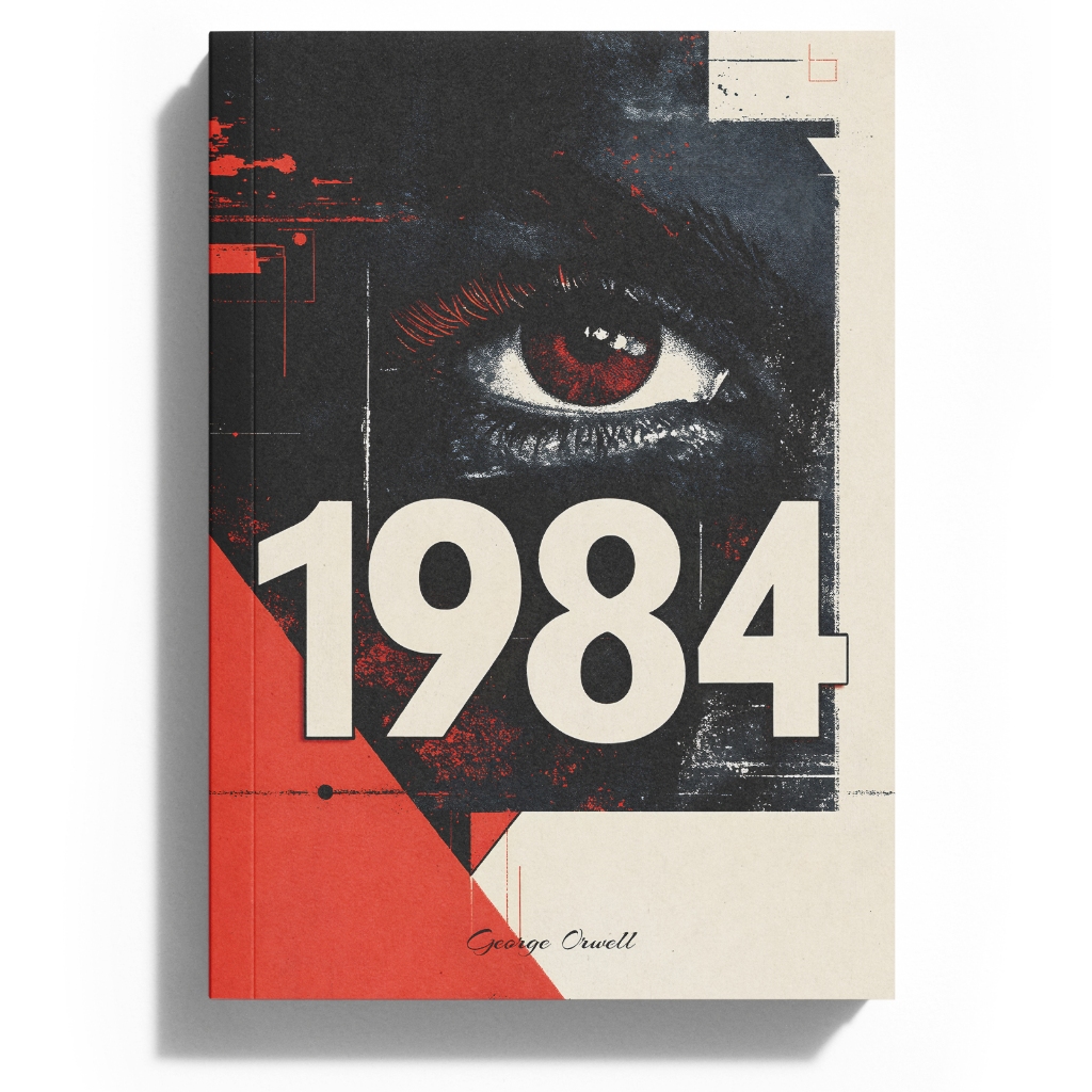 ของแท้ In-Stock1984 โดย George Orwell English Classic Novel, นิยาย Dystopian & วรรณกรรมการเมือง