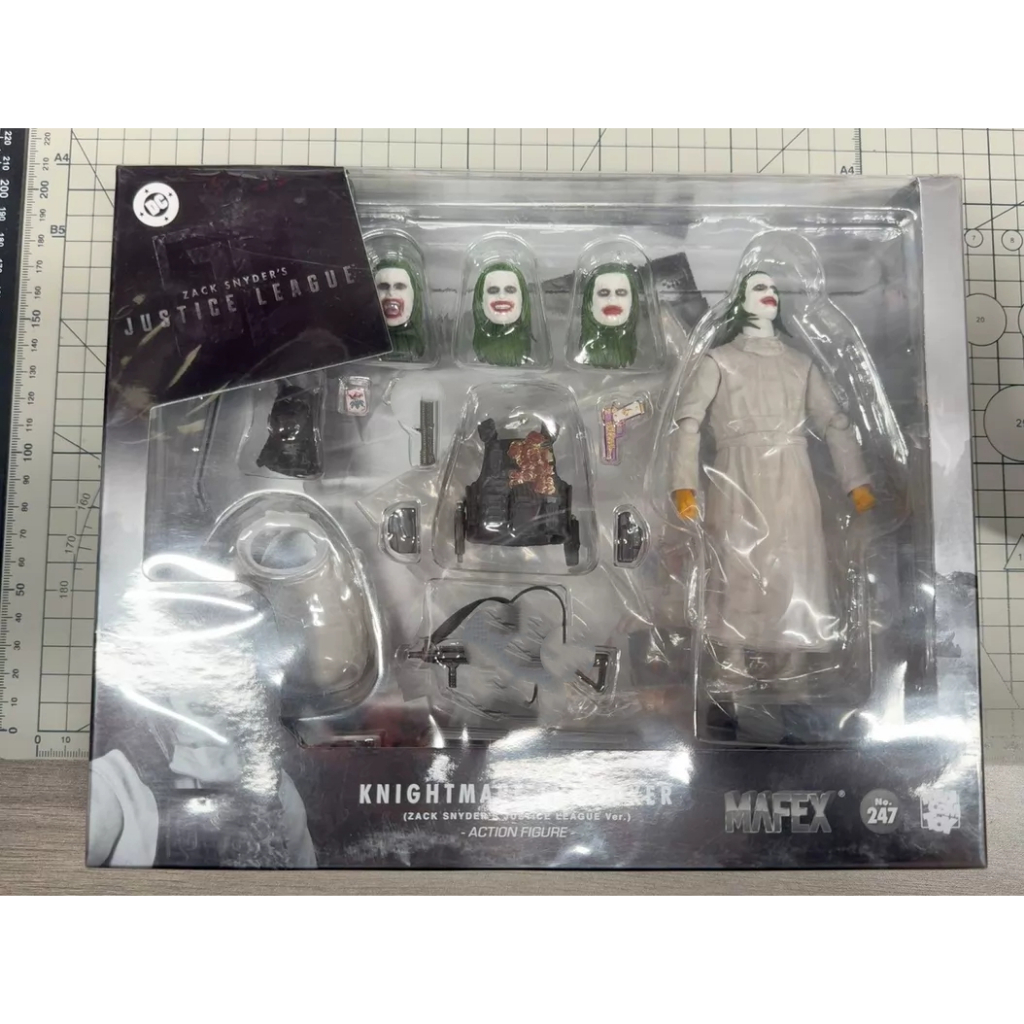 MAFIX Doomsday Joker (Lento, Zack Snyder, Justice League, DC Nightmare Joker Action Figure)