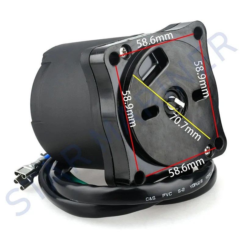 36120-ZY3 Tilt Trim มอเตอร์ 36120-ZY3-013 12V สําหรับ Honda Outboard มอเตอร์ 75-225HP 36120-ZY3-023 