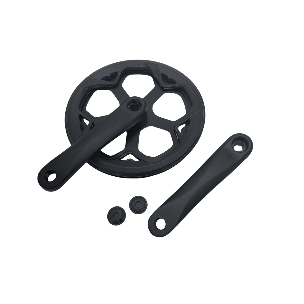 E-bike Crankset ฟันแผ่นดิสก์สําหรับ OUXI V8/V20 ไฟฟ้าจักรยาน Crankset ฟันแผ่นดิสก์ทันตกรรมเปลี่ยนอุป