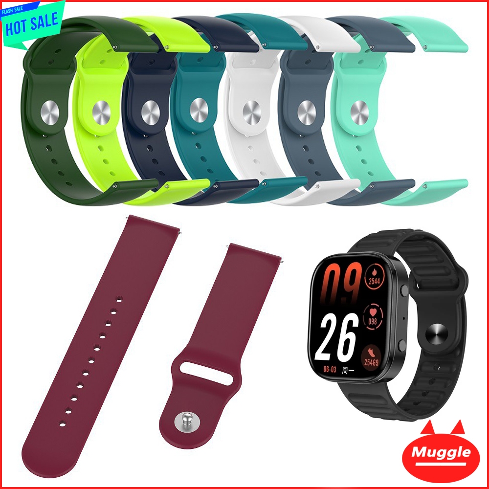 สาย Dengo Active Pro Smart Watch สายนาฬิกาซิลิโคนเปลี่ยนสายรัดข้อมือ Dengo Active Pro Dengo Active P