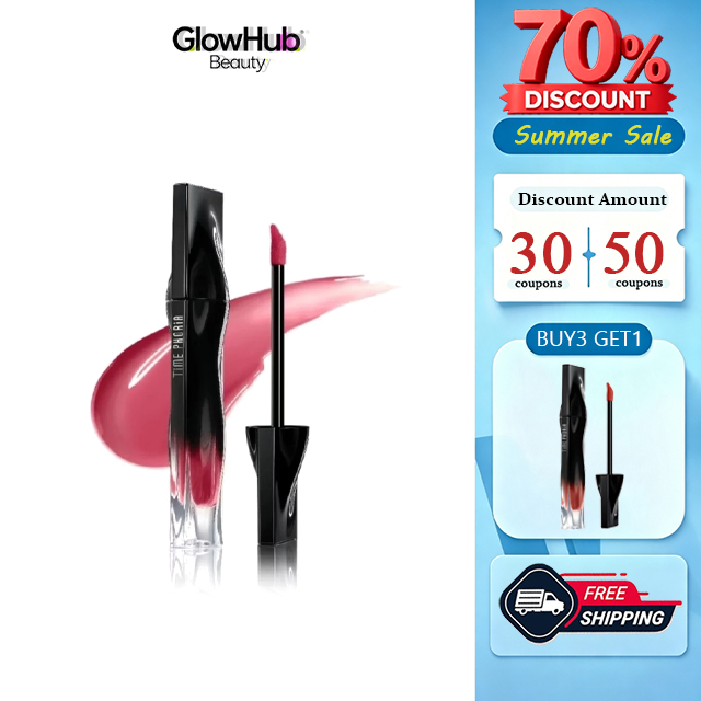 ซื้อ3 ฟรี1 ลิปกลอสTimePhoria Stellar Dust Lip Stain Smudge-Proof สวมใส่สบาย Rich Pigment Daily Lip เ