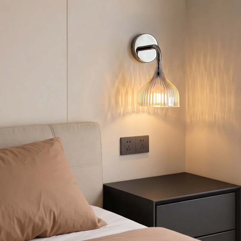 Aesthetic_Lamp ไฟติดผนัง มินิมอล ห้องนอน โคมไฟติดผนัง ห้องนั่งเล่น โคมไฟผนังมินิมอล สไตล์นอร์ดิก
