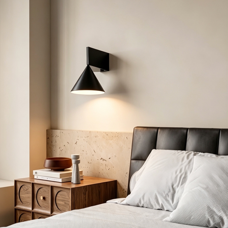AESTHETIC_LIGHTING ไฟติดผนัง ห้องนอน โคมไฟติดผนัง สไตล์นอร์ดิก มินิมอล ห้องนอน โคมไฟผนังมินิมอล