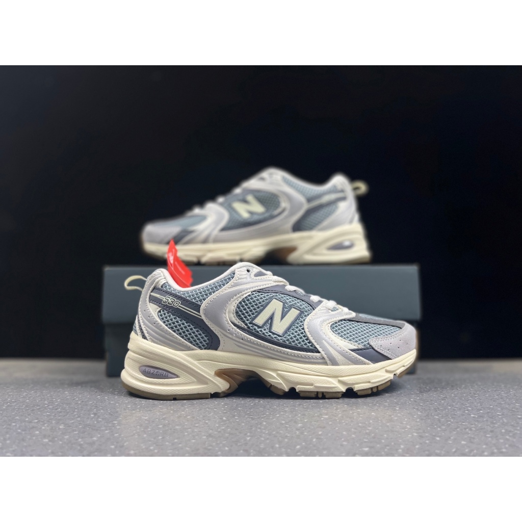 ขนาด: 36-45 จับคู่สีใหม่!! ️ New Balance MR530 NB530 Retro Casual Jogging รองเท้าผู้ชายผู้หญิงสไตล์เ